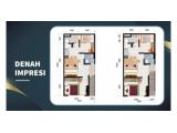 Dijual Rumah Green Royal Condo House Hunian 4 Lantai Lengkap 2 BR Unfurnished - Cicilan 2 Jutaan