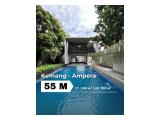 Jual Rumah Kemang Ampera Jakarta Selatan - 4 + 1 Kamar Tidur Unfurnished + Kolam Renang