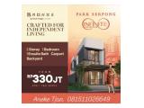 Jual Rumah Exclusive Mulai dari 330 Jutaan di Gading Serpong Tangerang - 1 Kamar - 5 Kamar