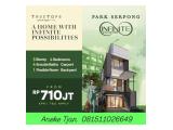 Jual Rumah Exclusive Mulai dari 330 Jutaan di Gading Serpong Tangerang - 1 Kamar - 5 Kamar