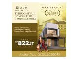 Jual Rumah Exclusive Mulai dari 330 Jutaan di Gading Serpong Tangerang - 1 Kamar - 5 Kamar
