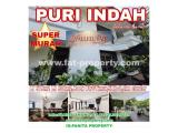 SUPER MURAH! JARANG ADA! Dijual Rumah Asri Bagus di Puri Indah Jakarta Barat - Berada Dalam Cluster - 5 Kamar Tidur