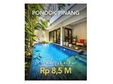 Jual Rumah di Pondok Pinang Jakarta Selatan - Dalam Cluster, Siap Huni, Terawat & Private Pool + 3 Kamar+1 Mezzanine